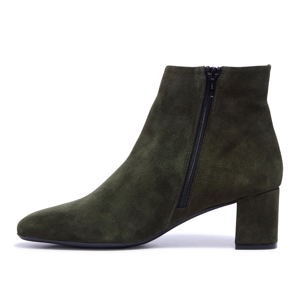 Carl Scarpa Effy Green Suede Ankle Boots